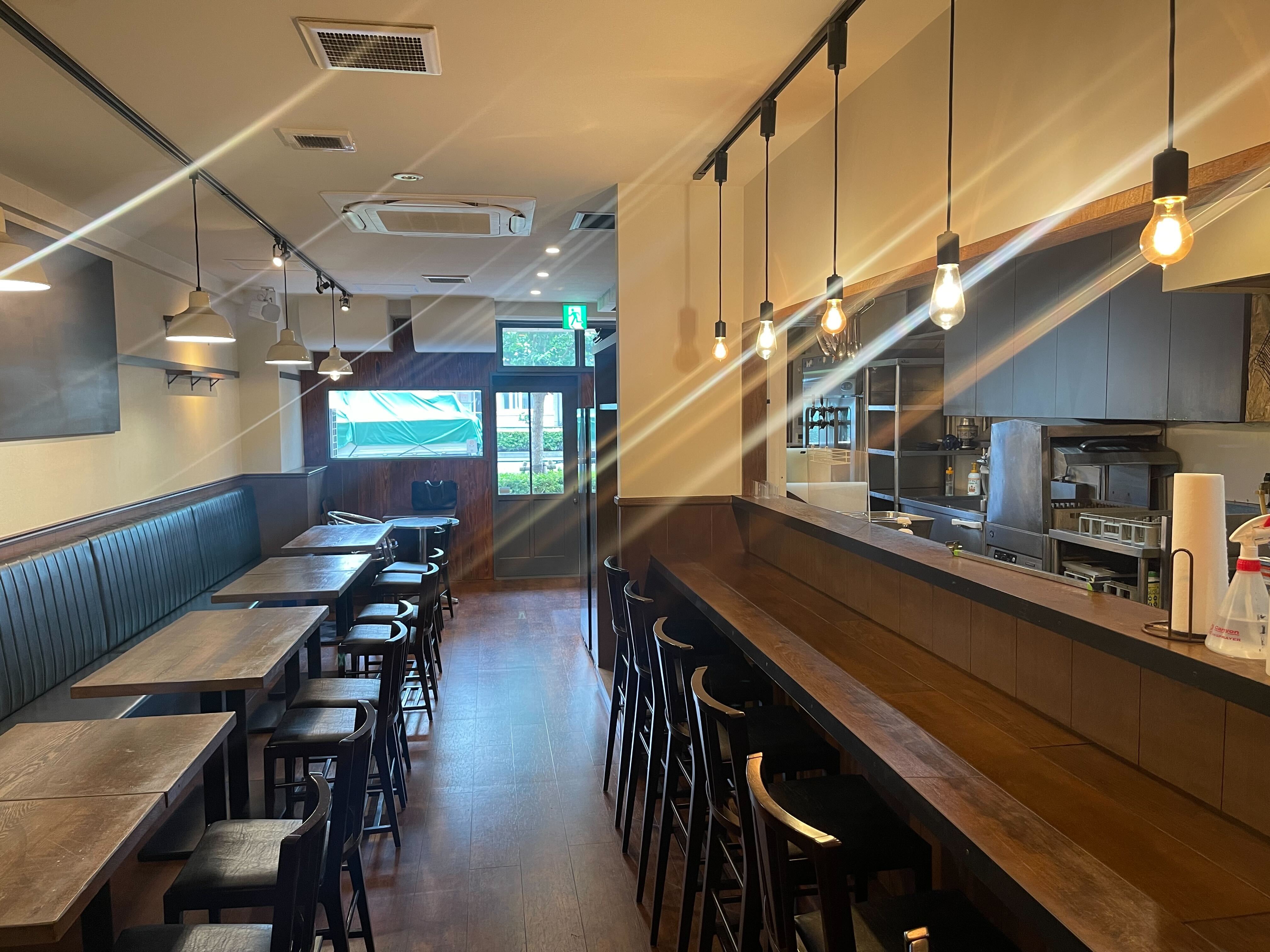 【品川区】大崎駅徒歩5分　1階路面の内装美麗ダイニングバー居抜き店舗物件